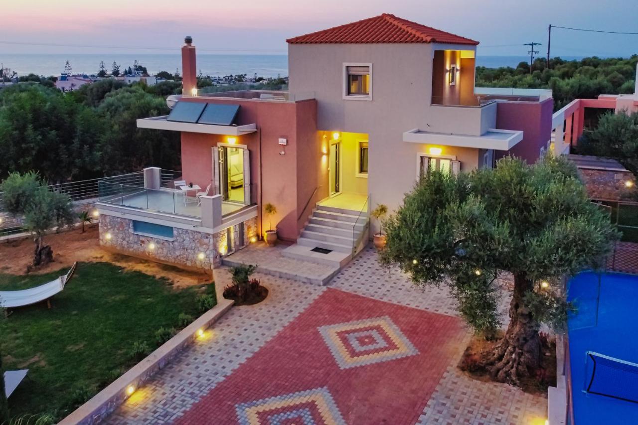 Cypress Village - Lux villa 5' from beach Daratsos Extérieur photo